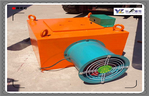 電磁除鐵器，黑龍江風冷自卸式電磁除鐵器_選型_黑龍江風冷自卸式電磁除鐵器工作原理_價格